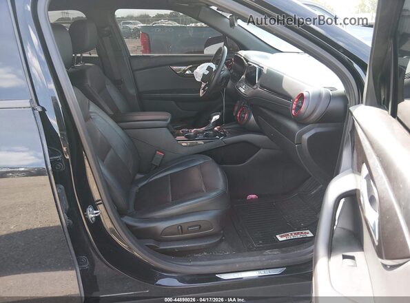 3GNKBERS5KS700166 2019 CHEVROLET BLAZER Черный Вид салона спереди