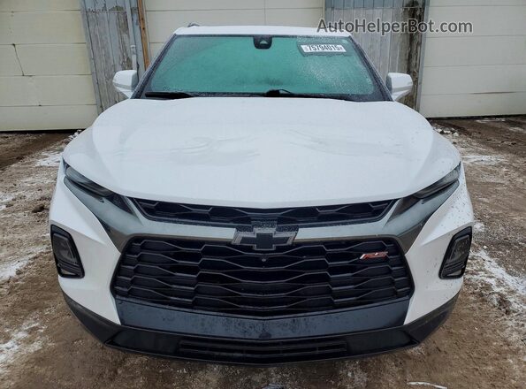 3GNKBERS6MS564200 2021 CHEVROLET BLAZER Белый Вид спереди