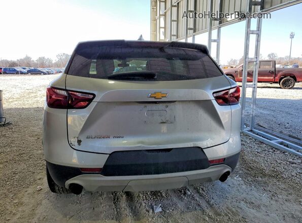 3GNKBHR46MS580867 2021 CHEVROLET BLAZER Silver Вид ззаду