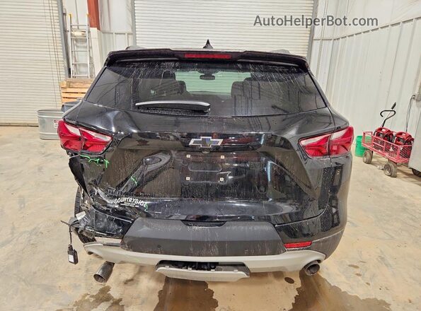 3GNKBHRS0MS535681 2021 CHEVROLET BLAZER Black Rear view