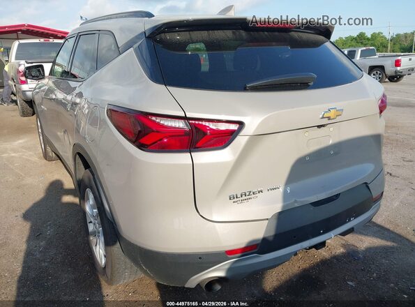 3GNKBHRS1MS567572 2021 CHEVROLET BLAZER Gray Задня ліва чверть