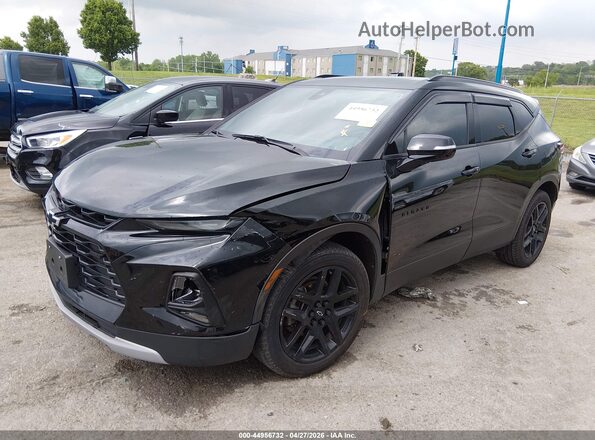 3GNKBHRS3MS547923 2021 CHEVROLET BLAZER Black Front left