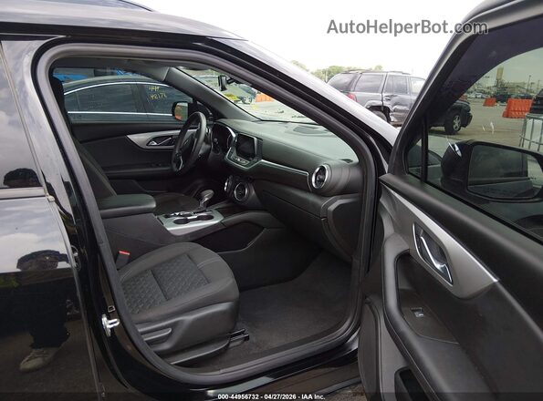3GNKBHRS3MS547923 2021 CHEVROLET BLAZER Black Front interior view