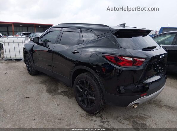 3GNKBHRS3MS547923 2021 CHEVROLET BLAZER Black Rear left