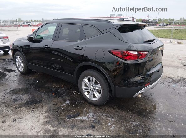 3GNKBHRS8LS606561 2020 CHEVROLET BLAZER Black Հետևի ձախ