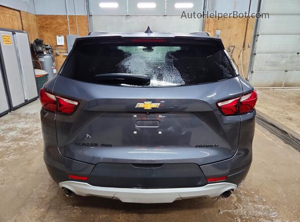 3GNKBHRS9MS551779 2021 CHEVROLET BLAZER Charcoal Вид ззаду