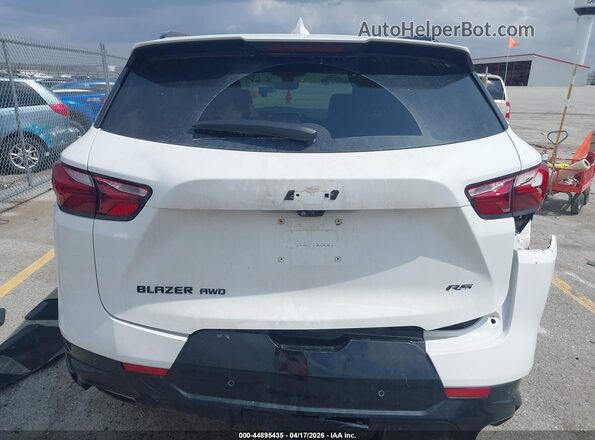 3GNKBJRS1KS701484 2019 CHEVROLET BLAZER White 