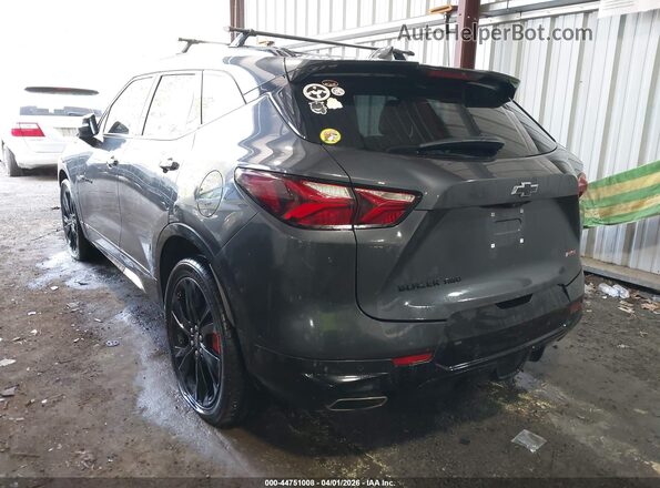 3GNKBKRS3MS549524 2021 CHEVROLET BLAZER Синий Задняя левая четверть