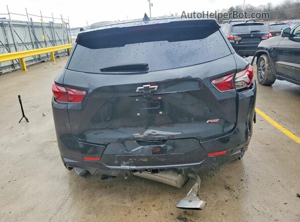 3GNKBKRS3MS555808 2021 CHEVROLET BLAZER Black უკანა ხედი