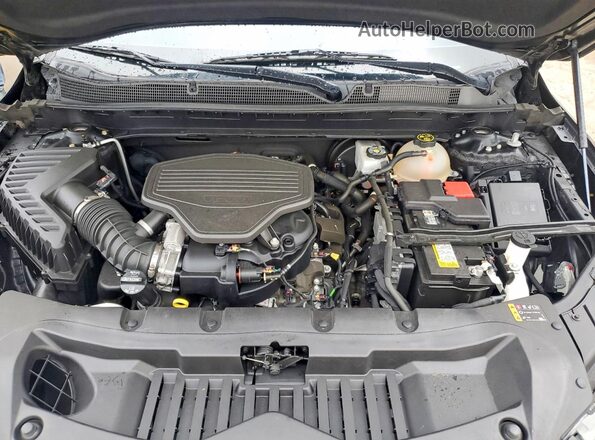3GNKBKRS3MS555808 2021 CHEVROLET BLAZER Black ძრავის განყოფილების ხედი