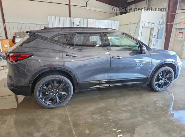 3GNKBKRS8MS534498 2021 CHEVROLET BLAZER Gray Задня права чверть