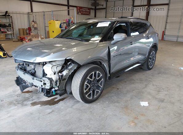3GNKBKRS9SS139775 2025 CHEVROLET BLAZER Gray Przód lewy