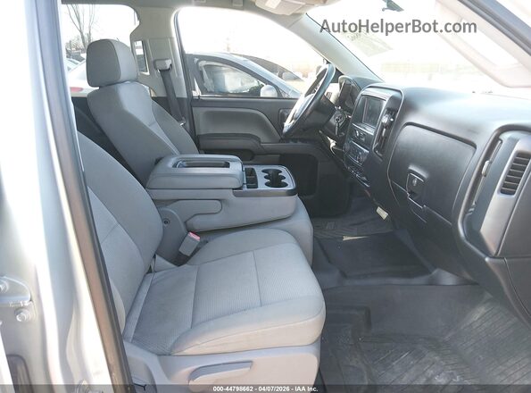 3GTP1LEH4JG407280 2018 GMC SIERRA Silver Вид салону спереду