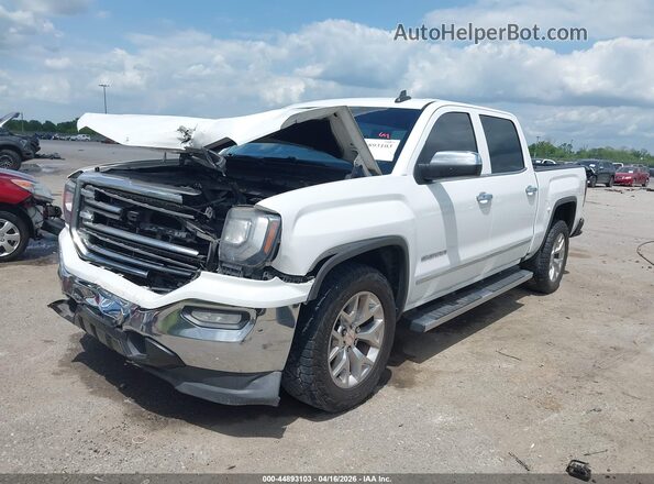 3GTP1NEC8HG210607 2017 GMC SIERRA White წინა მარცხენა ხედი სამი მეოთხედიდან