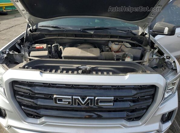 3GTP8CED1MG110903 2021 GMC SIERRA Silver Widok wnętrza z tyłu