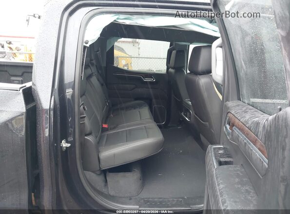 3GTPHDED5NG658622 2022 GMC SIERRA Black Widok naklejki z numerem VIN