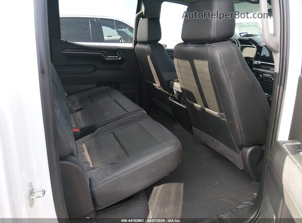 3GTPHDED7RG128089 2024 GMC SIERRA White Vista de la etiqueta del VIN