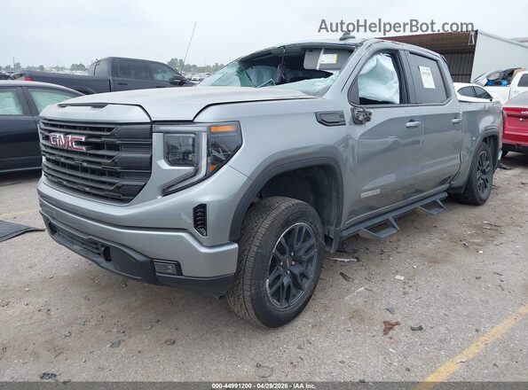 3GTPUCEK4RG288077 2024 GMC SIERRA Gray Առջևի ձախ երեք քառորդ տեսարան