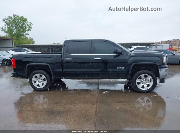 3GTU2MEC3HG352437 2017 GMC SIERRA Black Սալոնի հետևի տեսք