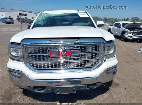 3GTU2MEC6HG407589 2017 GMC SIERRA Белый Вид задней части салона