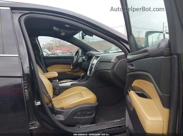 3GYFNBE31GS558527 2016 CADILLAC SRX Black წინა სალონის ხედი