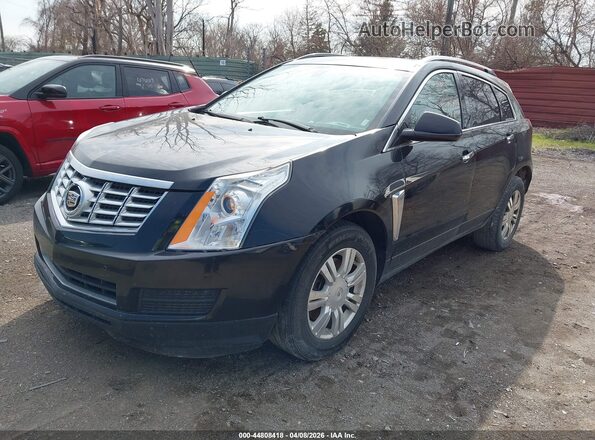 3GYFNBE31GS558527 2016 CADILLAC SRX Black წინა მარცხენა ხედი სამი მეოთხედიდან