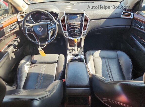 3GYFNBE3XGS515689 2016 CADILLAC SRX Black Առջևի վահանակի տեսք