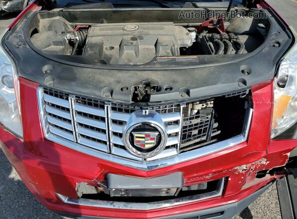 3GYFNEE37GS574930 2016 CADILLAC SRX Red Vista interior trasera