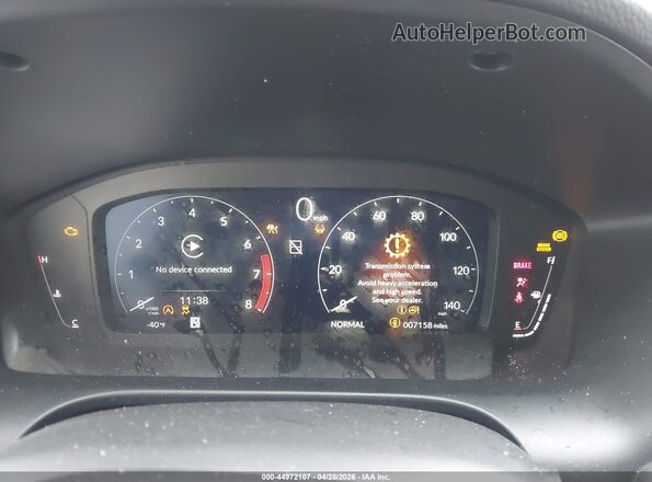 3HDSA1H30SM707494 2025 ACURA ADX Black უკანა სავარძლების ხედი