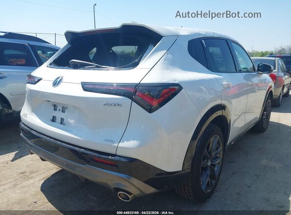 3HDSA2H57SM706706 2025 ACURA ADX White Rear right