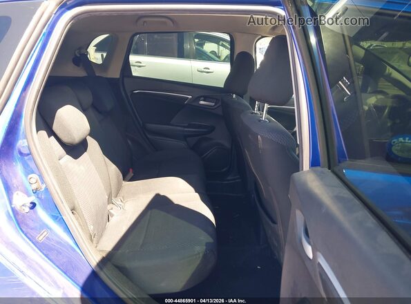 3HGGK5H41JM718184 2018 HONDA FIT Blue Widok naklejki z numerem VIN