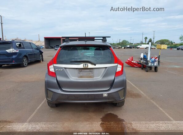 3HGGK5H75HM708455 2017 HONDA FIT Gray 