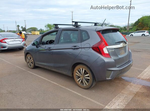 3HGGK5H75HM708455 2017 HONDA FIT Gray Trasero izquierdo