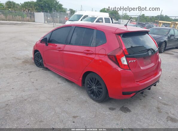 3HGGK5H76JM730146 2018 HONDA FIT Red 