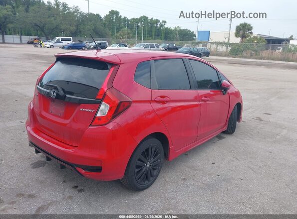 3HGGK5H76JM730146 2018 HONDA FIT Red 