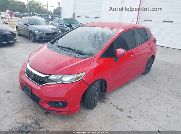 3HGGK5H76JM730146 2018 HONDA FIT Red 