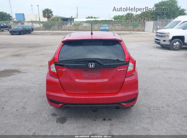 3HGGK5H76JM730146 2018 HONDA FIT Red 