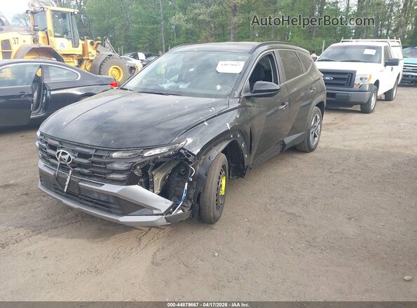 3KMJB3DE1SE005902 2025 HYUNDAI TUCSON Black წინა მარცხენა ხედი სამი მეოთხედიდან