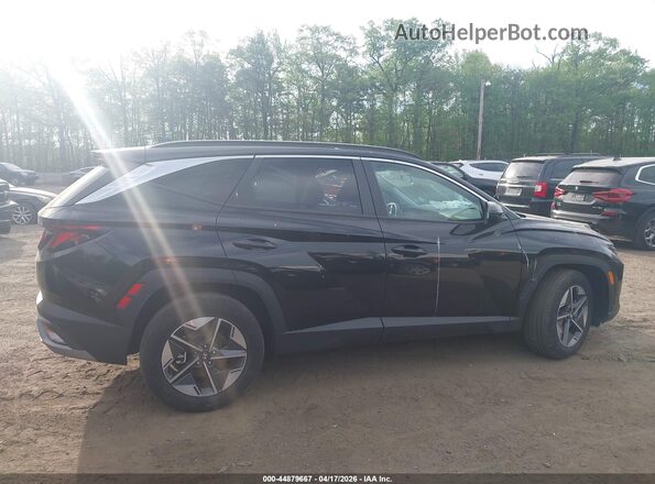 3KMJB3DE1SE005902 2025 HYUNDAI TUCSON Black უკანა სალონის ხედი
