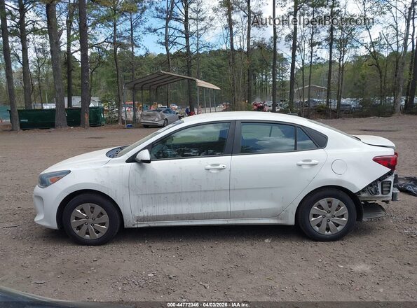 3KPA24AB5JE077848 2018 KIA RIO White 