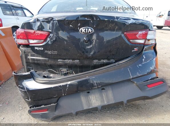 3KPA24AB9JE125478 2018 KIA RIO Blue Դիմացի տեսք