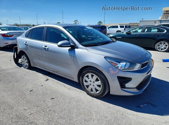 3KPA24AD0ME367355 2021 KIA RIO Gray Առջևի աջ