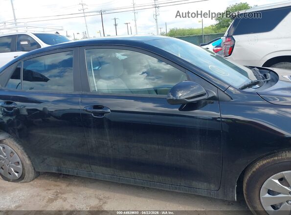 3KPA24AD1LE328742 2020 KIA RIO Black Սալոնի 360 աստիճան տեսք