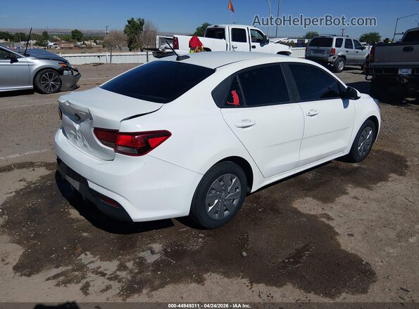 3KPA24AD2LE329995 2020 KIA RIO White Trasero derecho
