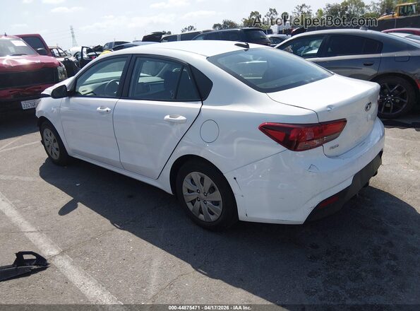 3KPA24AD3LE339046 2020 KIA RIO White 