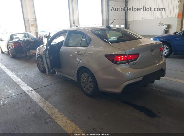3KPA24AD4LE295204 2020 KIA RIO Silver Trasero izquierdo