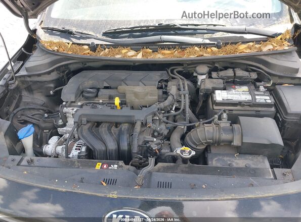 3KPA24AD7LE336702 2020 KIA RIO Black Вид ззаду
