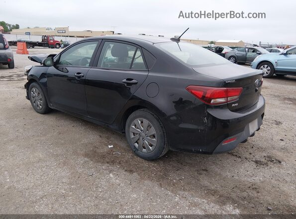 3KPA24AD8LE312912 2020 KIA RIO Black Rear left