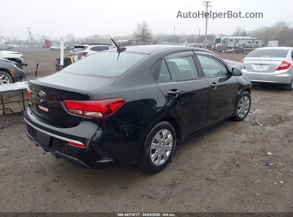 3KPA24AD8ME424062 2021 KIA RIO Black Rear right