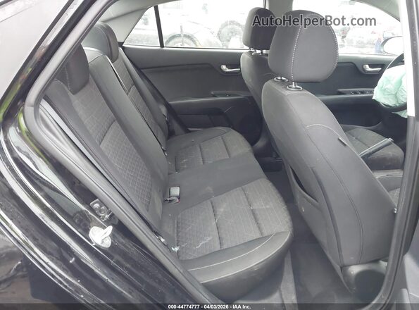 3KPA24AD8ME424062 2021 KIA RIO Black VIN sticker view